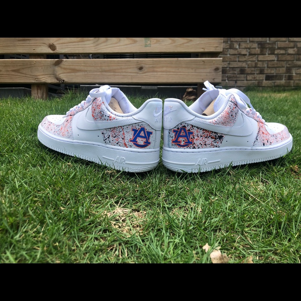 Auburn custom Air Force 1’s